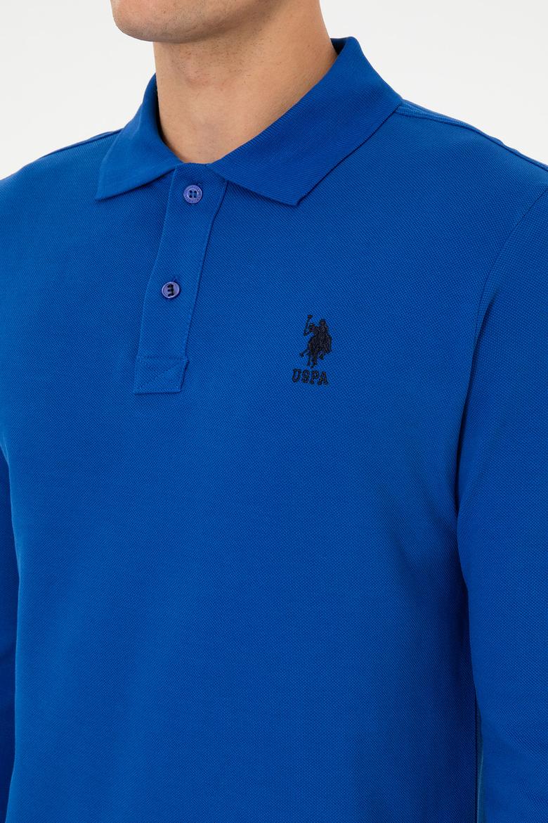 Erkek Mavi Basic Sweatshirt - 50307757141