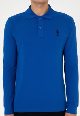 Erkek Mavi Basic Sweatshirt - 50307757141