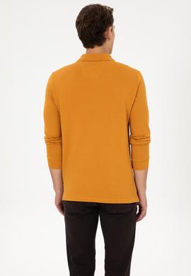 Erkek Hardal Basic Sweatshirt - 50307757071