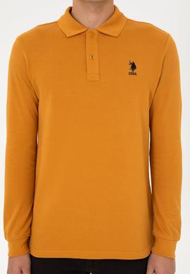 Erkek Hardal Basic Sweatshirt - 50307757071