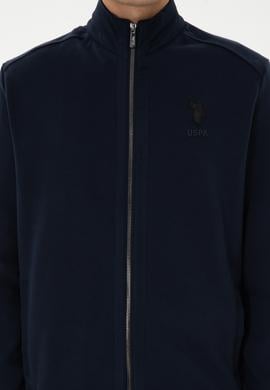 Erkek Lacivert Örme Hırka - 50309988024