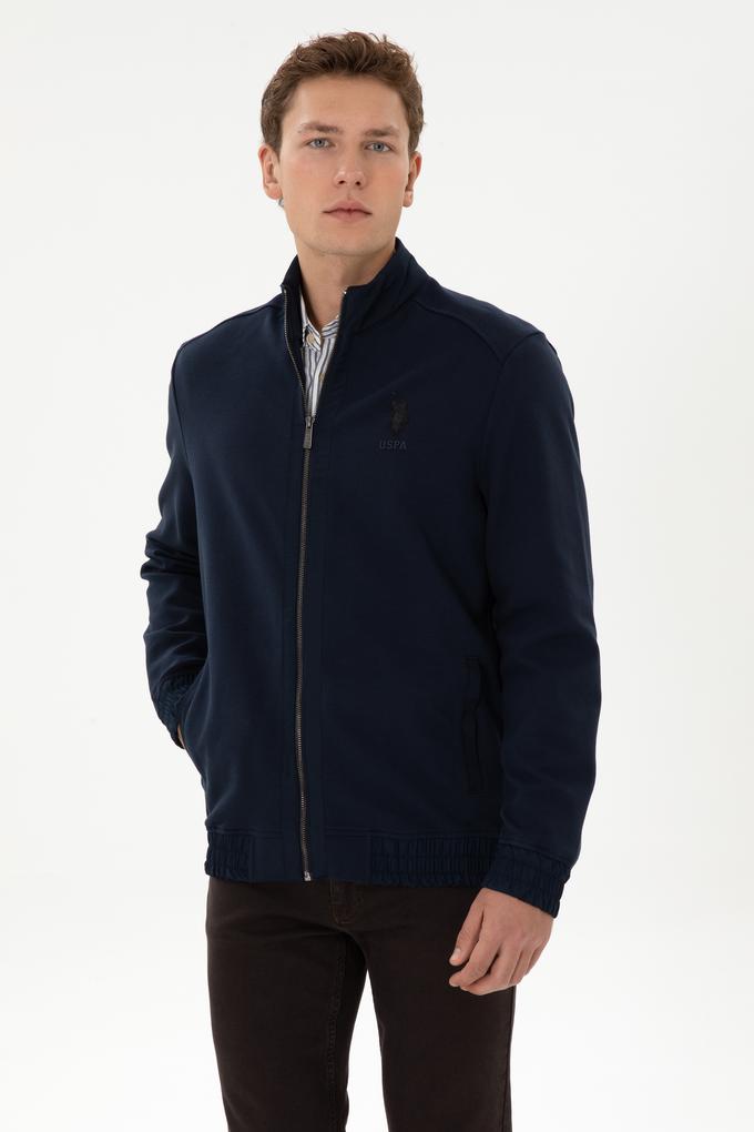 Erkek Lacivert Örme Hırka