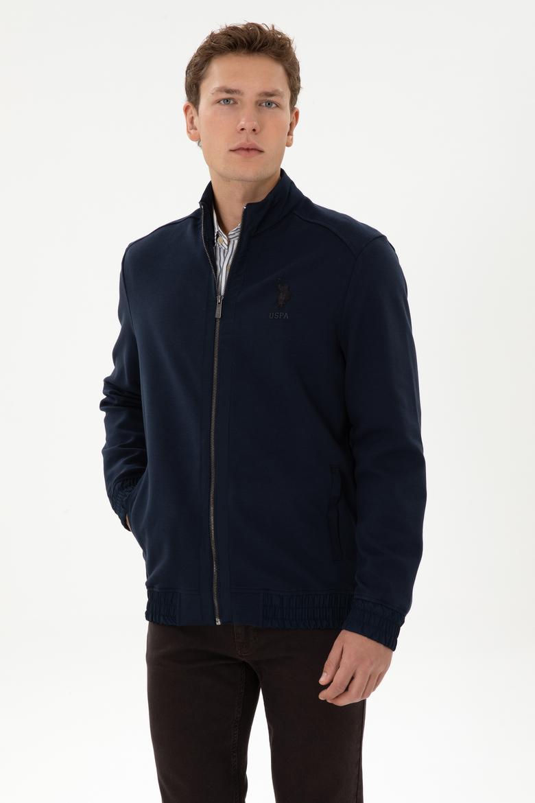 Erkek Lacivert Örme Hırka