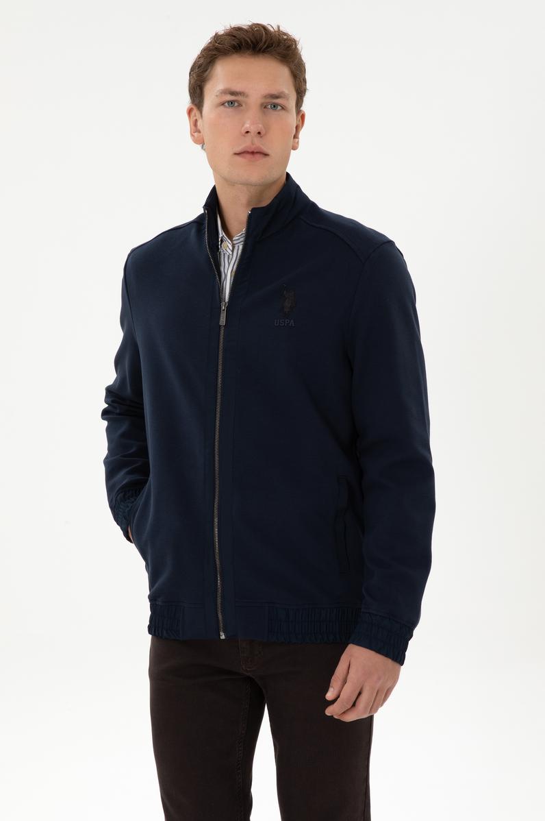 Erkek Lacivert Örme Hırka