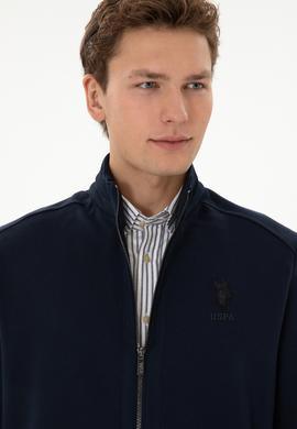 Erkek Lacivert Örme Hırka - 50309988024