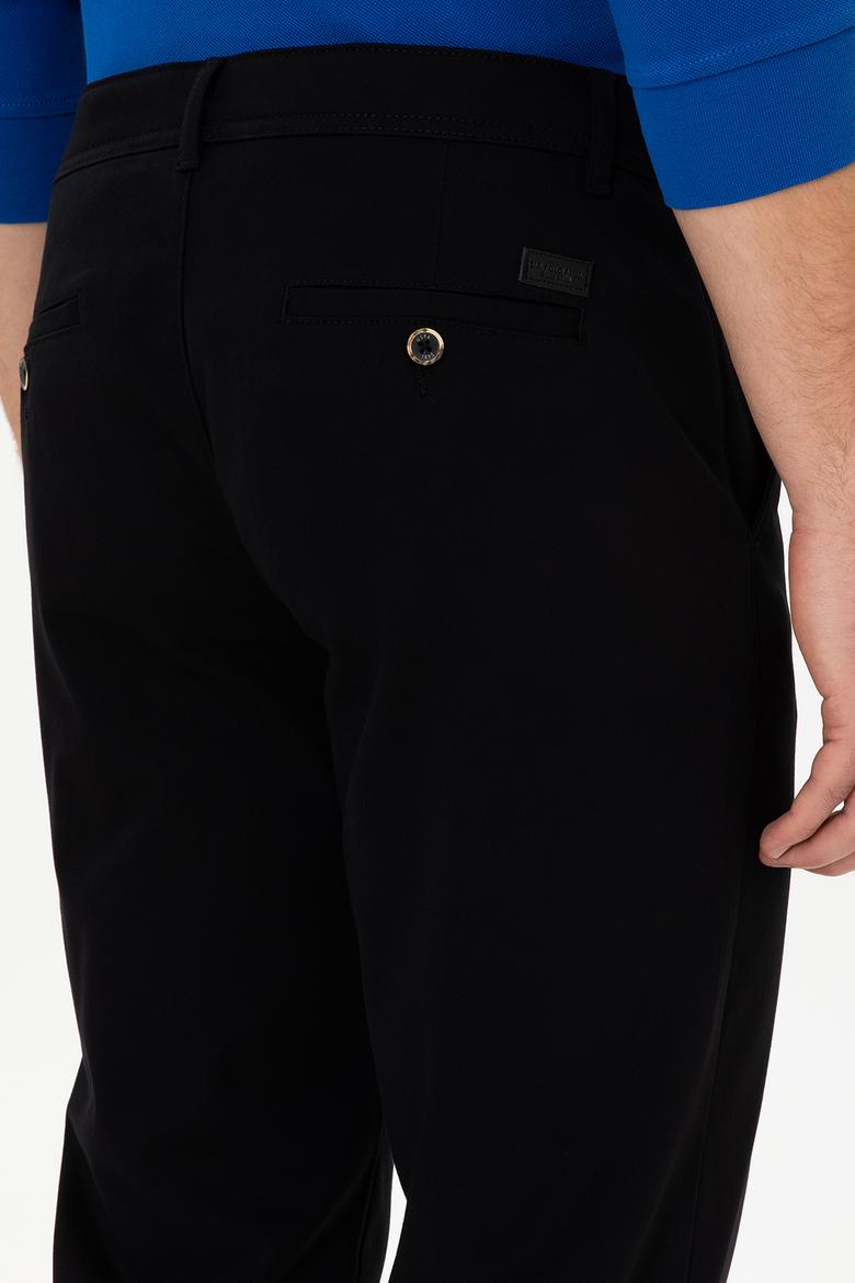 Erkek Siyah Kanvas / Chino Pantolon - 50311604137