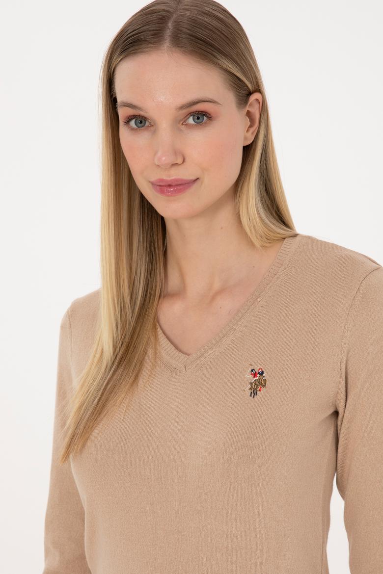 Kadın Kum Melanj Basic Kazak - 50307727005