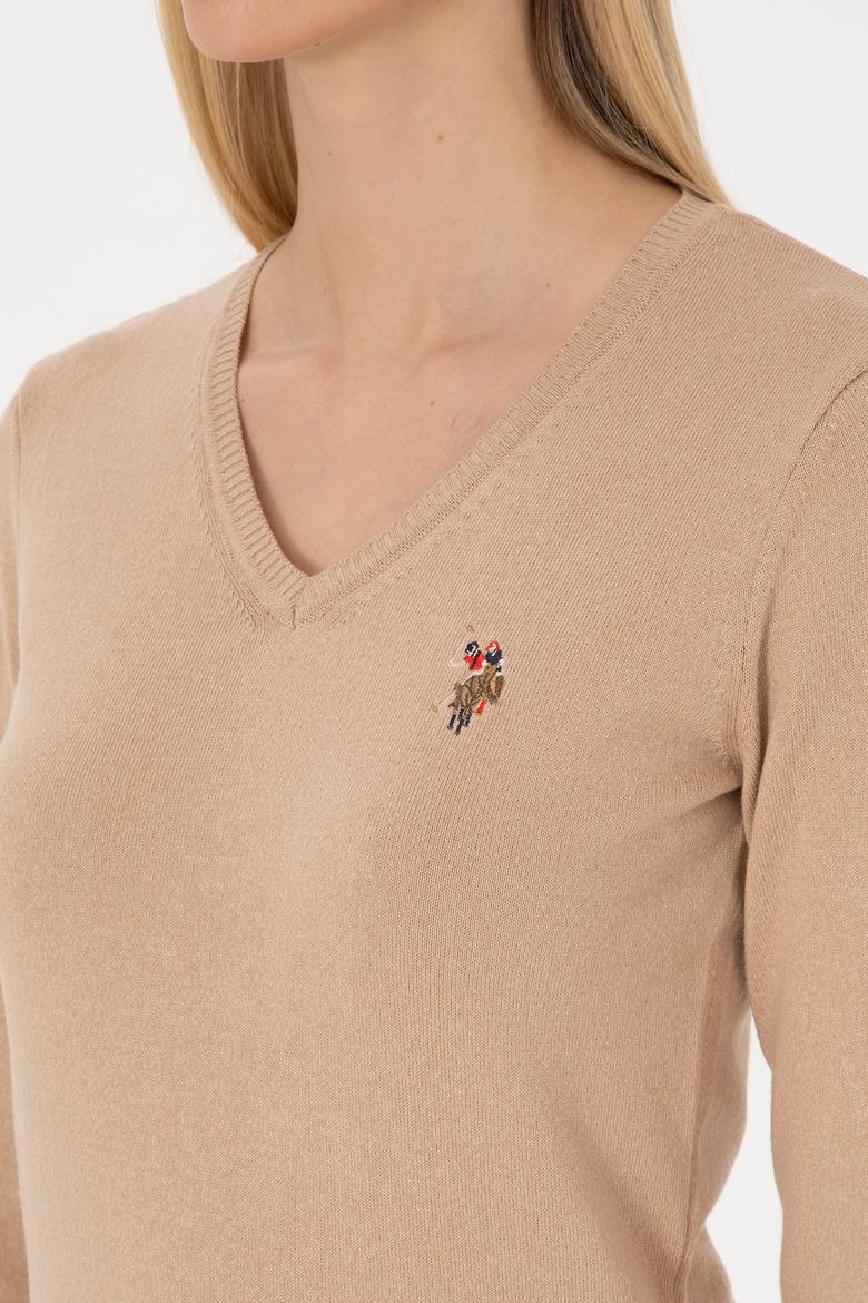 Kadın Kum Melanj Basic Kazak - 50307727005