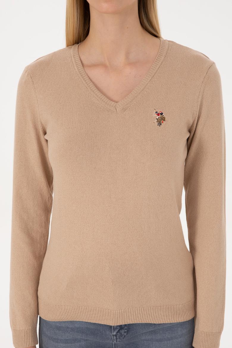 Kadın Kum Melanj Basic Kazak - 50307727005