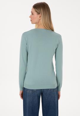 Kadın Mint Basic Kazak - 50307727037