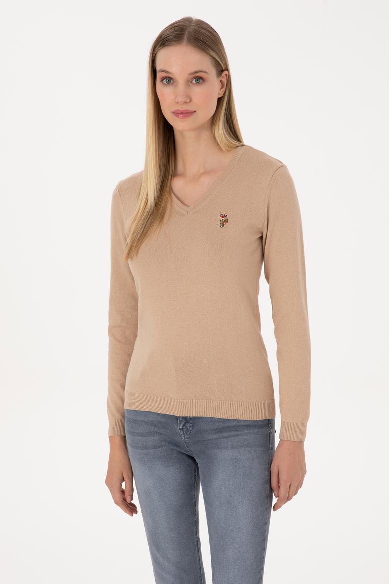 Kadın Kum Melanj Basic Kazak