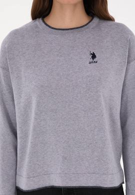 Kadın Mor Bisiklet Yaka Kazak - 50314675017