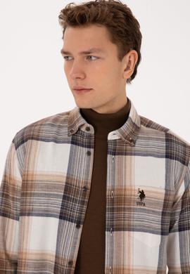 Erkek Camel Uzun Kollu Gömlek - 50308217009