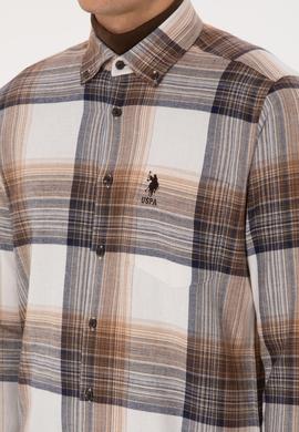 Erkek Camel Uzun Kollu Gömlek - 50308217009