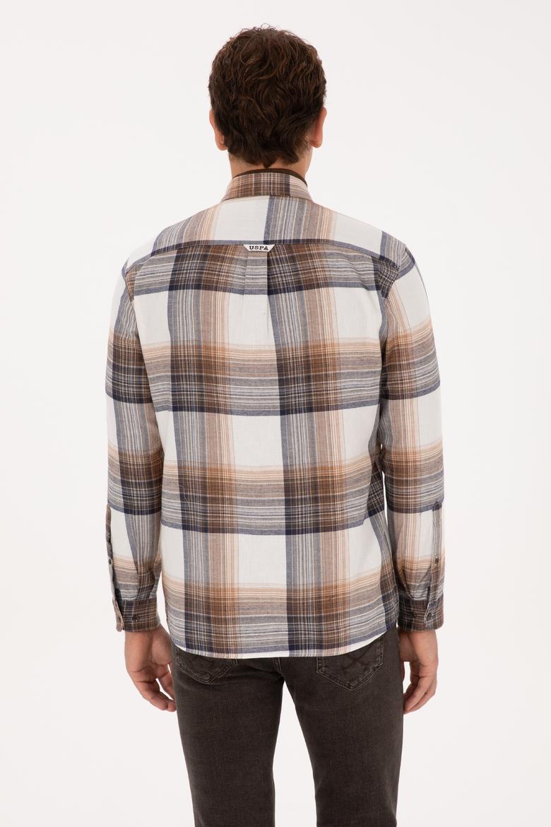 Erkek Camel Uzun Kollu Gömlek - 50308217009