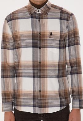 Erkek Camel Uzun Kollu Gömlek - 50308217009