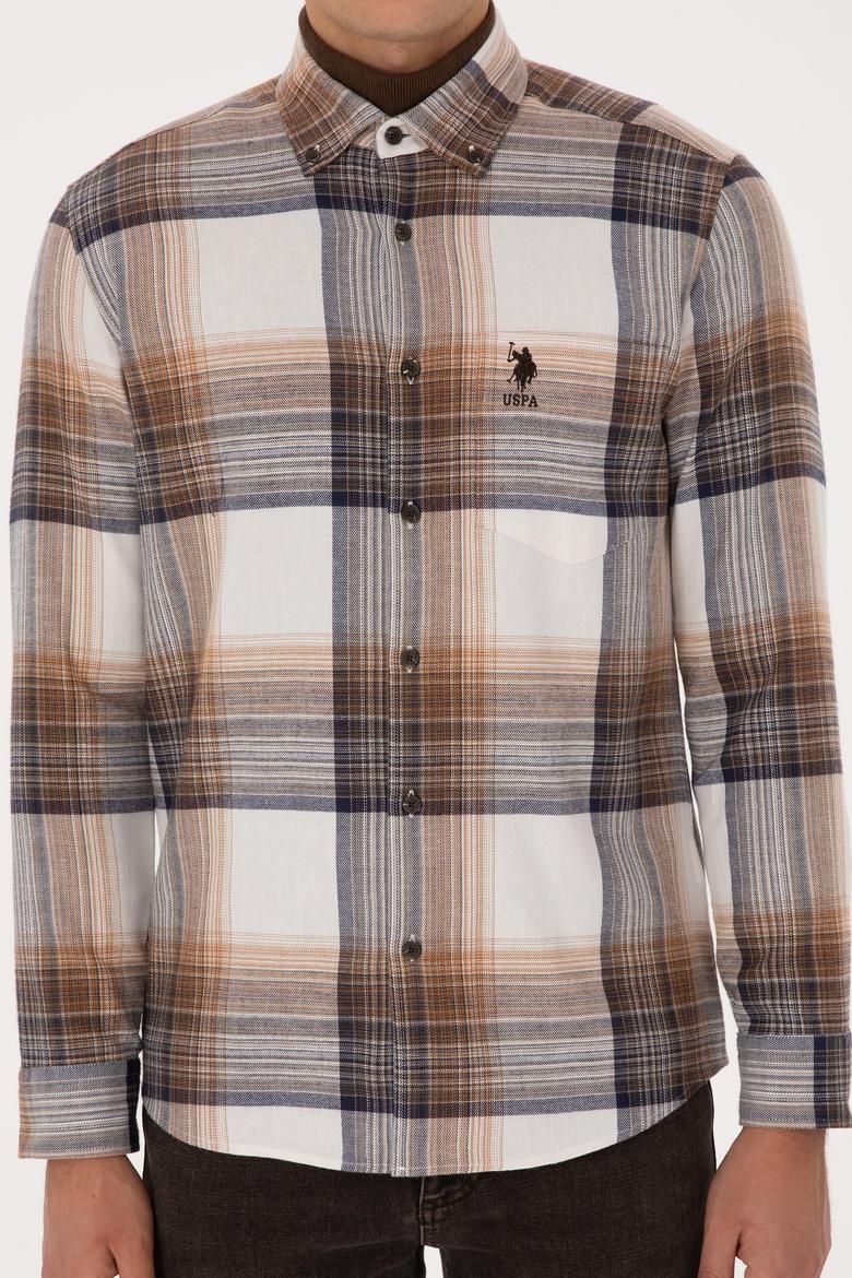 Erkek Camel Uzun Kollu Gömlek - 50308217009