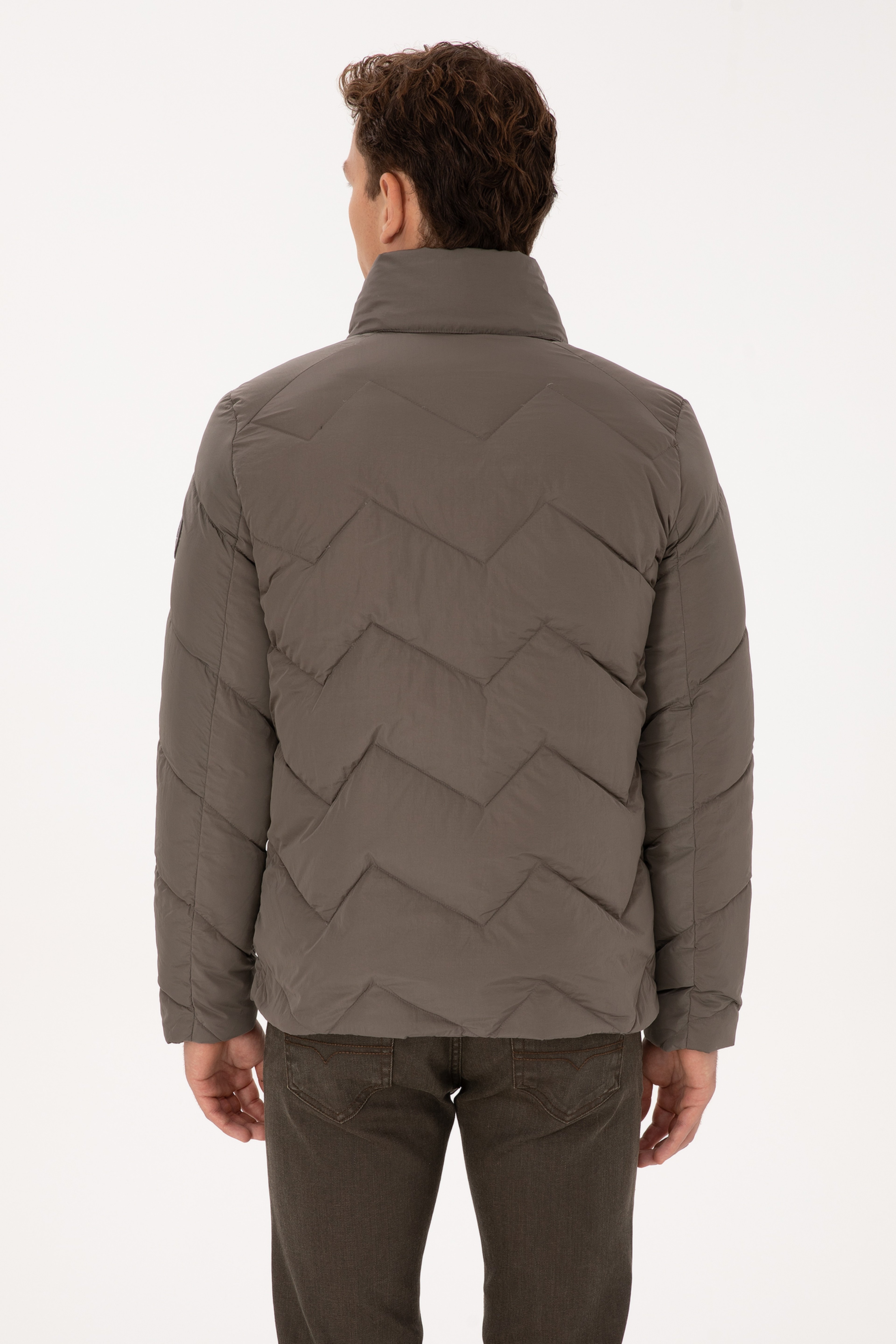 Erkek Vizon Mont - Image 5