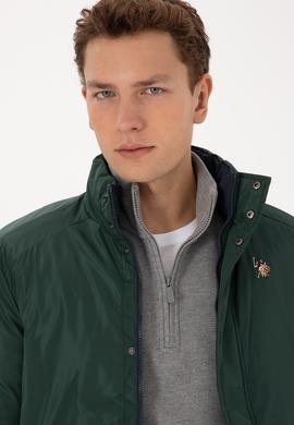 Erkek Koyu Yeşil Mont - 50311623004