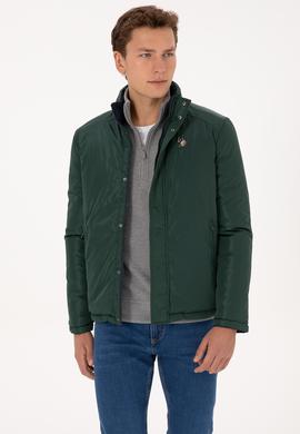 Erkek Koyu Yeşil Mont - 50311623004