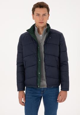 Erkek Koyu Yeşil Mont - 50311623004