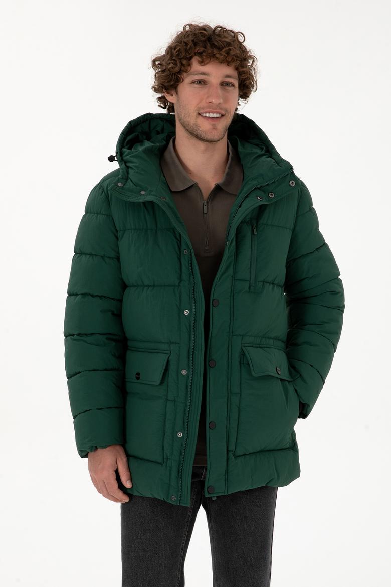 Erkek Koyu Yeşil Kaban - 50312014007