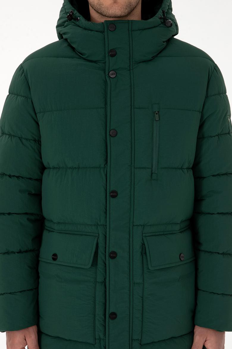 Erkek Koyu Yeşil Kaban - 50312014007