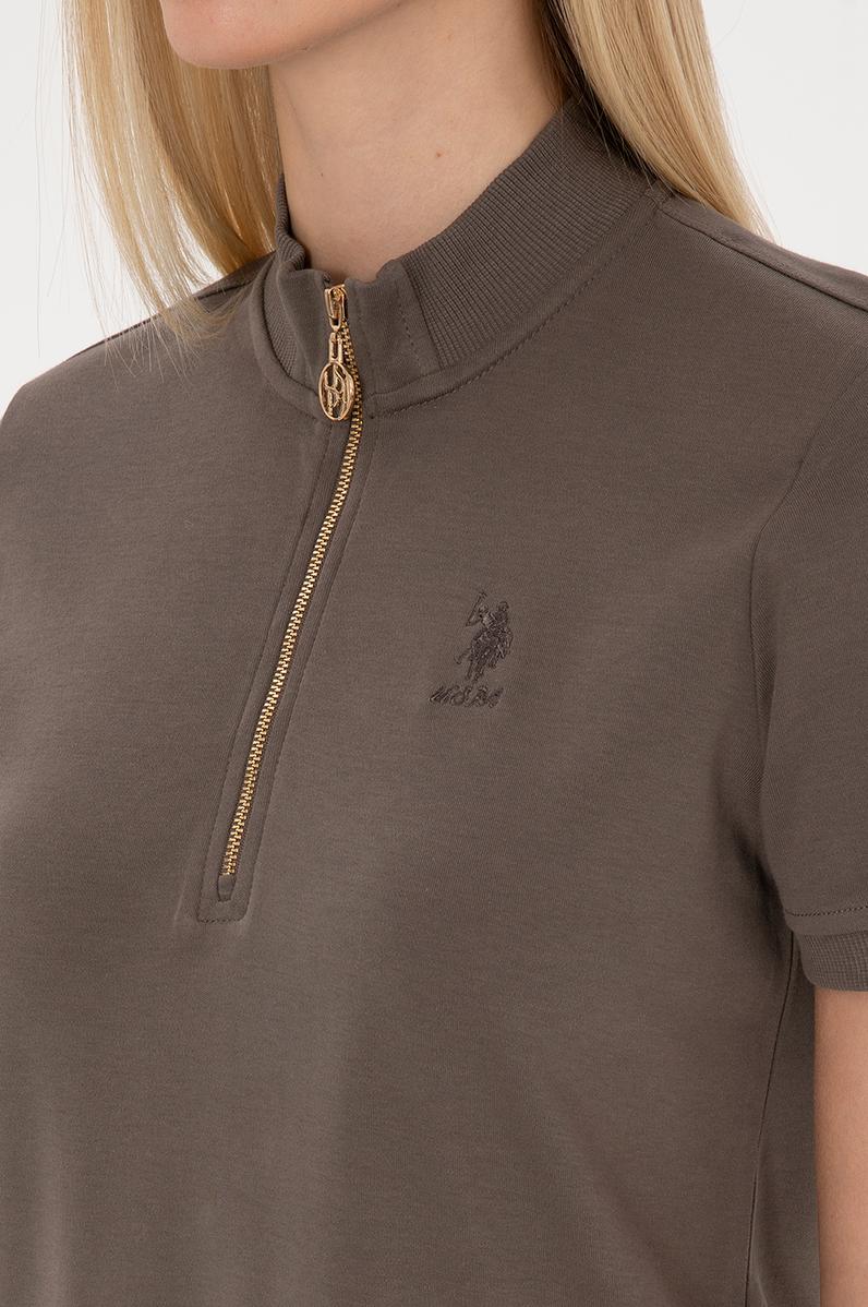 Kadın Vizon Örme Elbise