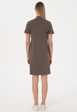 Kadın Vizon Örme Elbise - 50314216039