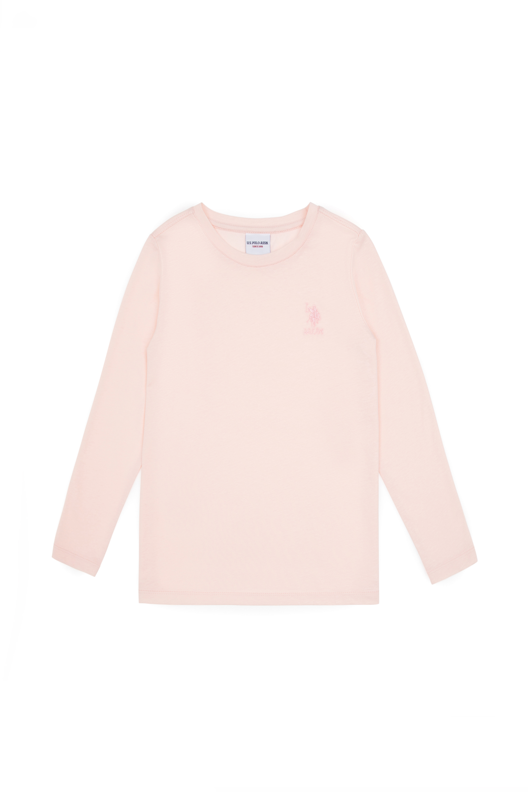 سویشرت یقه گرد روشن رگولار دخترانه یو اس پولو | U.S. Polo Assn. - تصویر 4