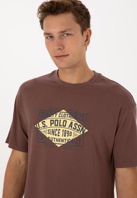 Erkek Kahverengi Tişört - 50324811018