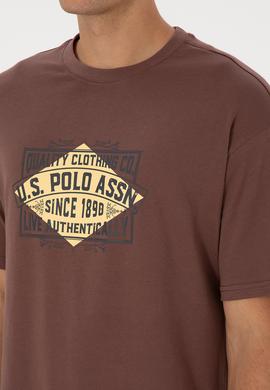 Erkek Kahverengi Tişört - 50324811018