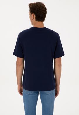 Erkek Lacivert Tişört - 50324811008