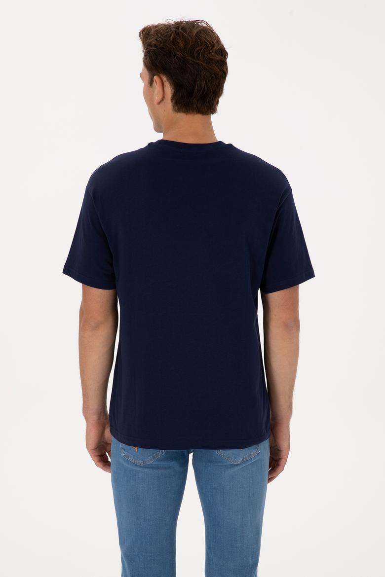 Erkek Lacivert Tişört - 50324811008