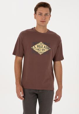 Erkek Kahverengi Tişört - 50324811018