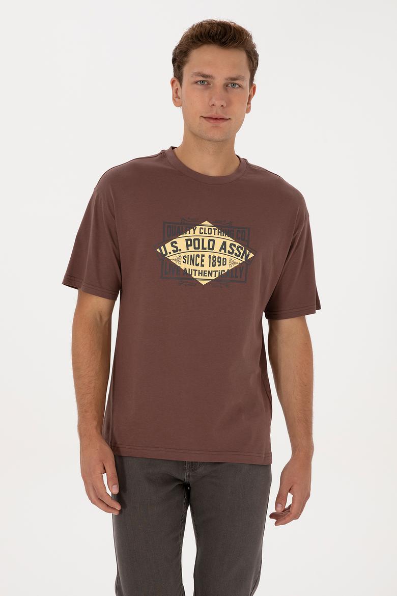 Erkek Kahverengi Tişört