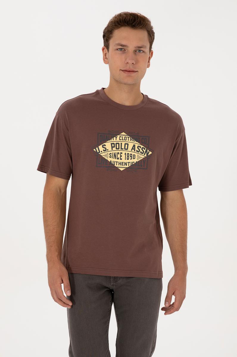 Erkek Kahverengi Tişört