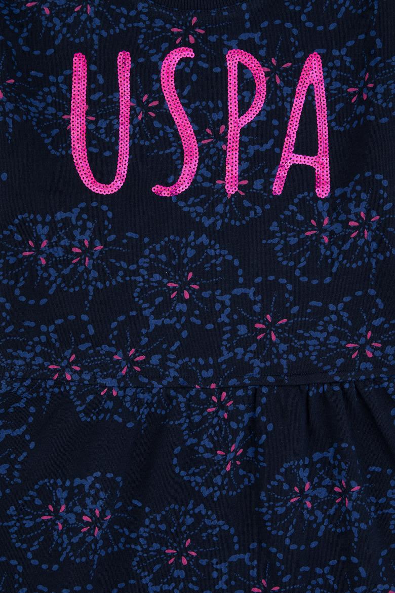 Kız Çocuk Lacivert Örme Elbise - 50318801008