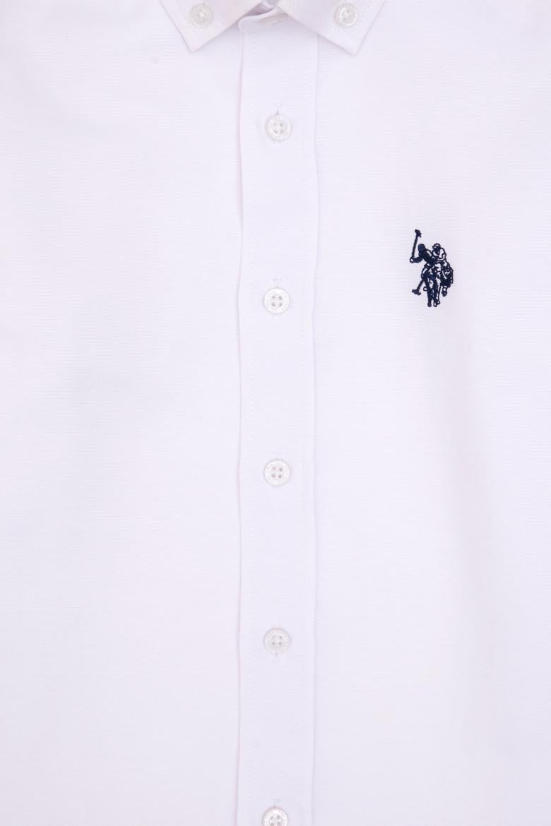 Erkek Çocuk Beyaz Uzun Kollu Basic Gömlek - 50316801001