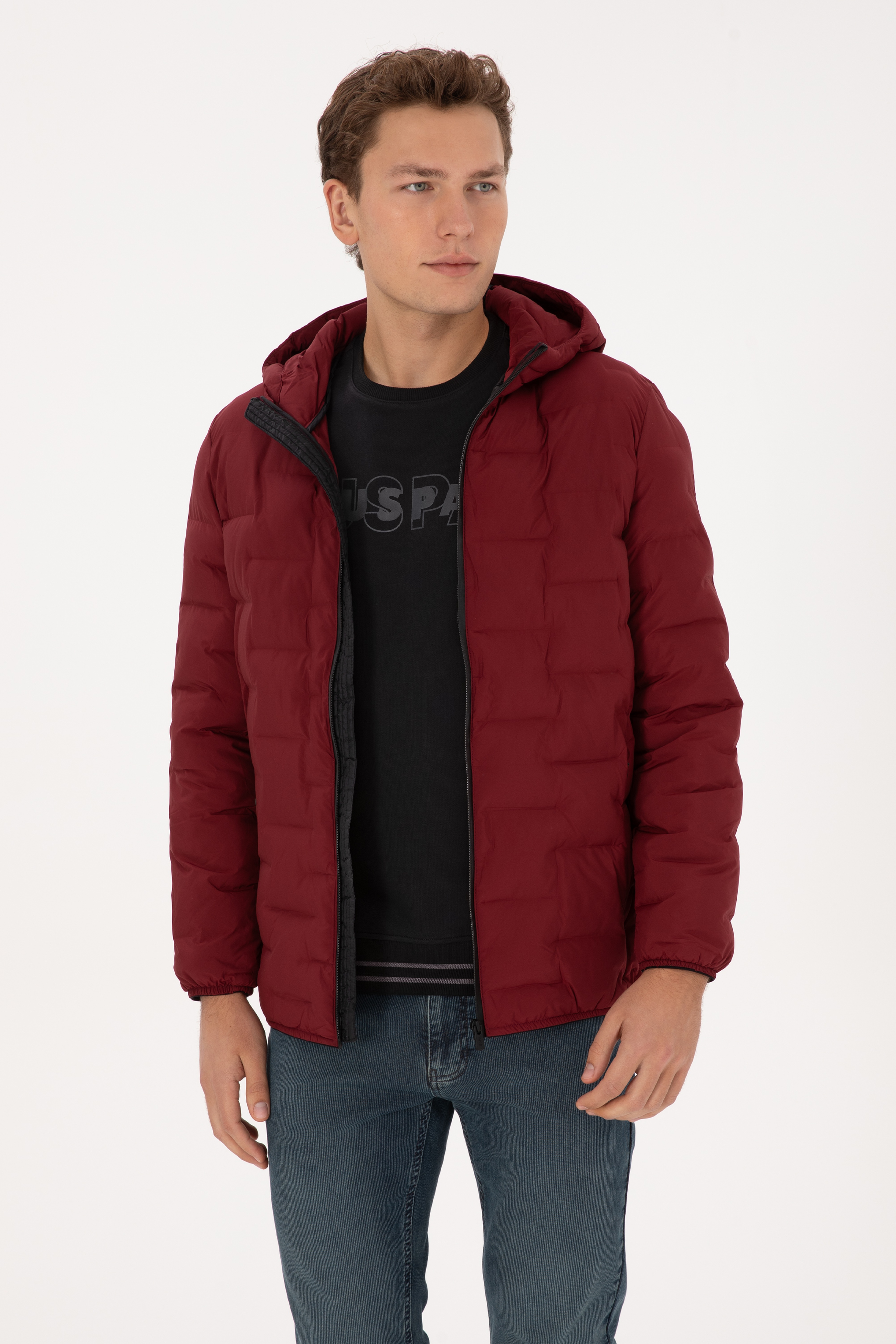 Erkek Bordo Mont - Image 3