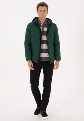 Erkek Koyu Yeşil Mont - 50311988013