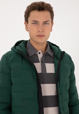 Erkek Koyu Yeşil Mont - 50311988013