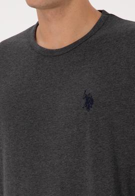 Erkek Antrasit Melanj Pijama Takımı - 50318602014