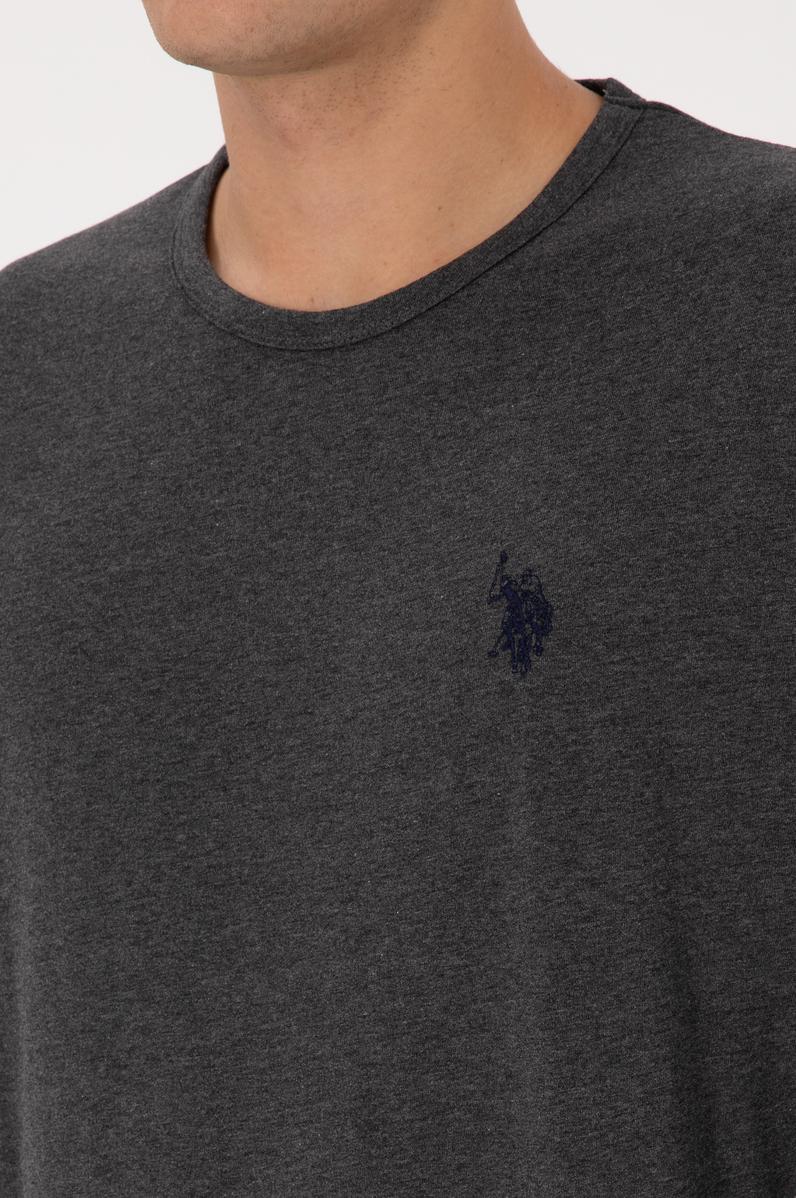 Erkek Antrasit Melanj Pijama Takımı