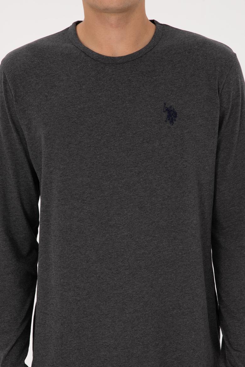 Erkek Antrasit Melanj Pijama Takımı - 50318602014