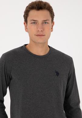 Erkek Antrasit Melanj Pijama Takımı - 50318602014