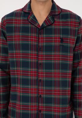 Erkek Bordo Pijama Takımı - 50318614003