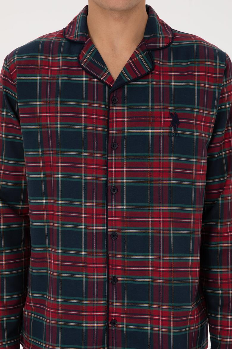 Erkek Bordo Pijama Takımı - 50318614003