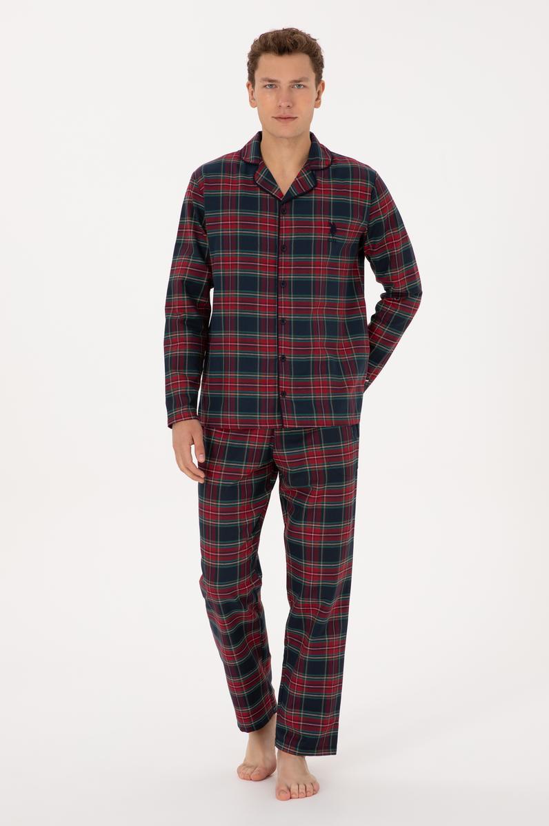 Erkek Bordo Pijama Takımı