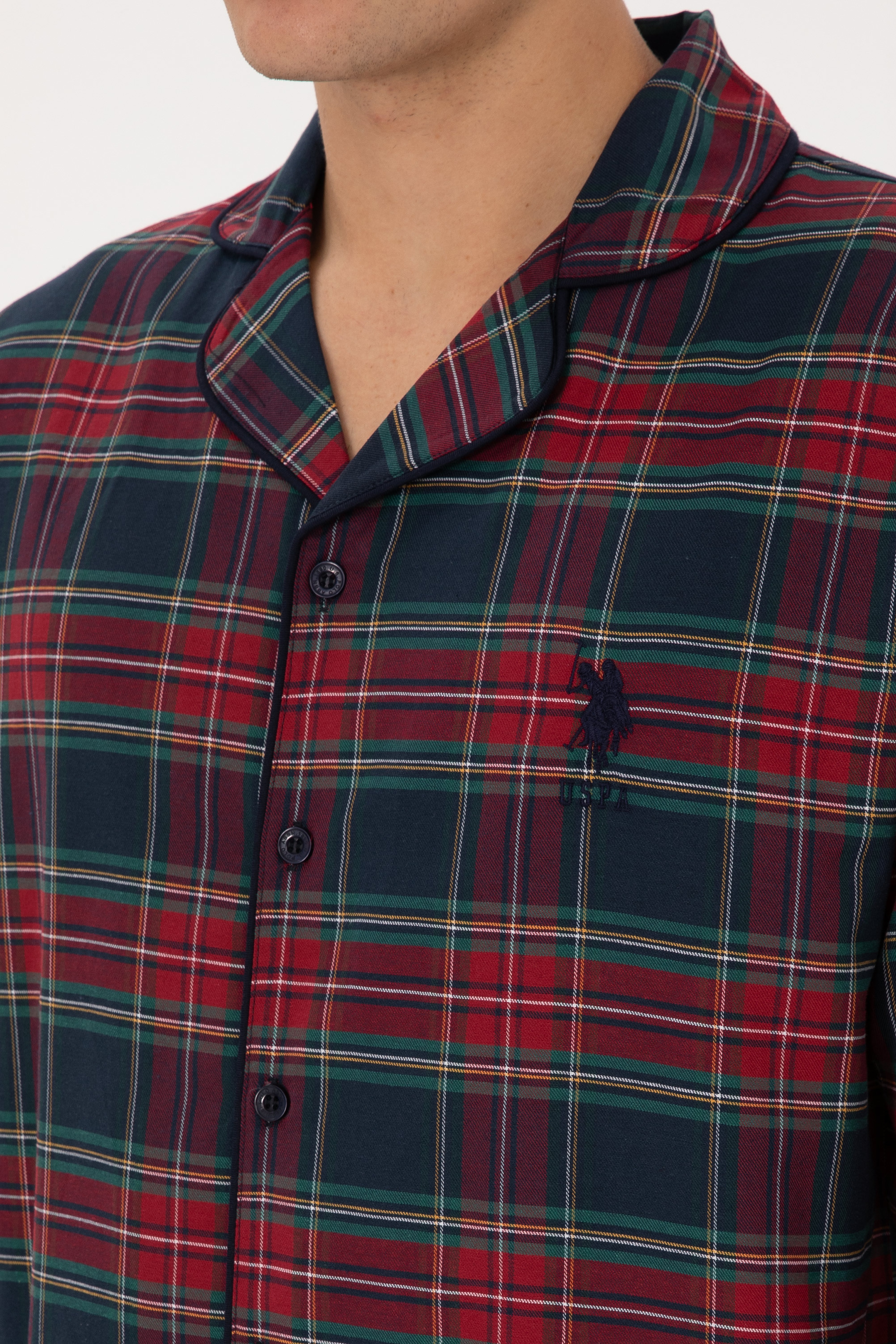 Erkek Bordo Pijama Takımı